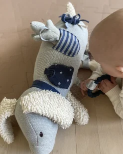 Aktivitetscenter, hund, blue