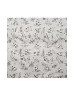 Baby sengetøj, Blomsterhave grå