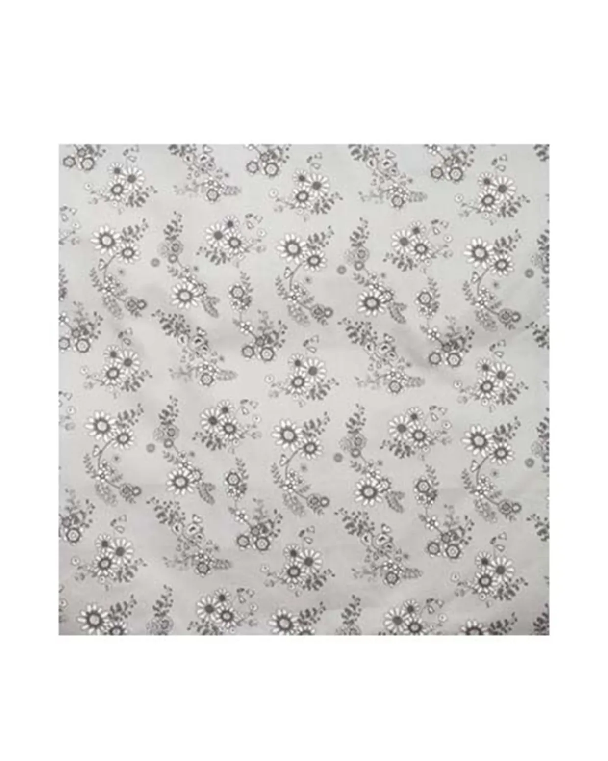 Baby sengetøj, Blomsterhave grå