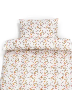 Baby sengetøj. sommerfugle