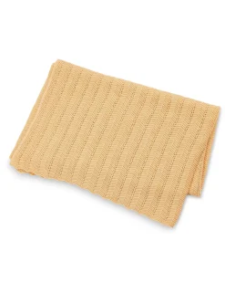 Babytæppe, fishbone strik