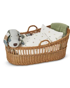 Babytæppe, fishbone strik