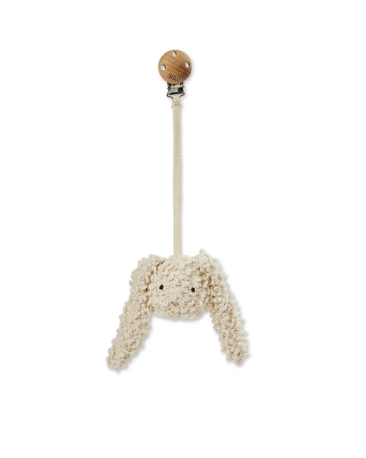 Barnevogns nedhæng, bouclé kanin