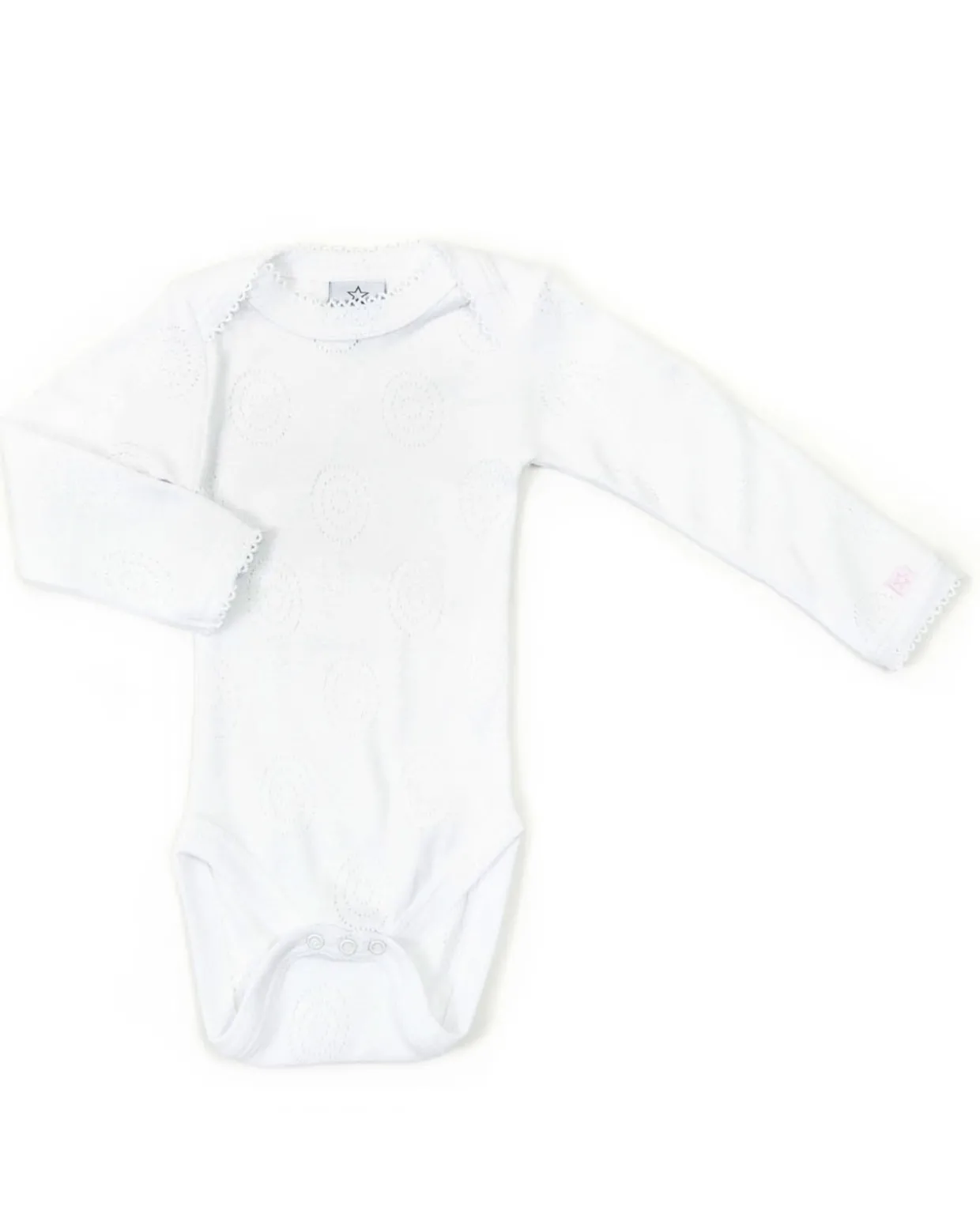 Body hulmønster, hvid