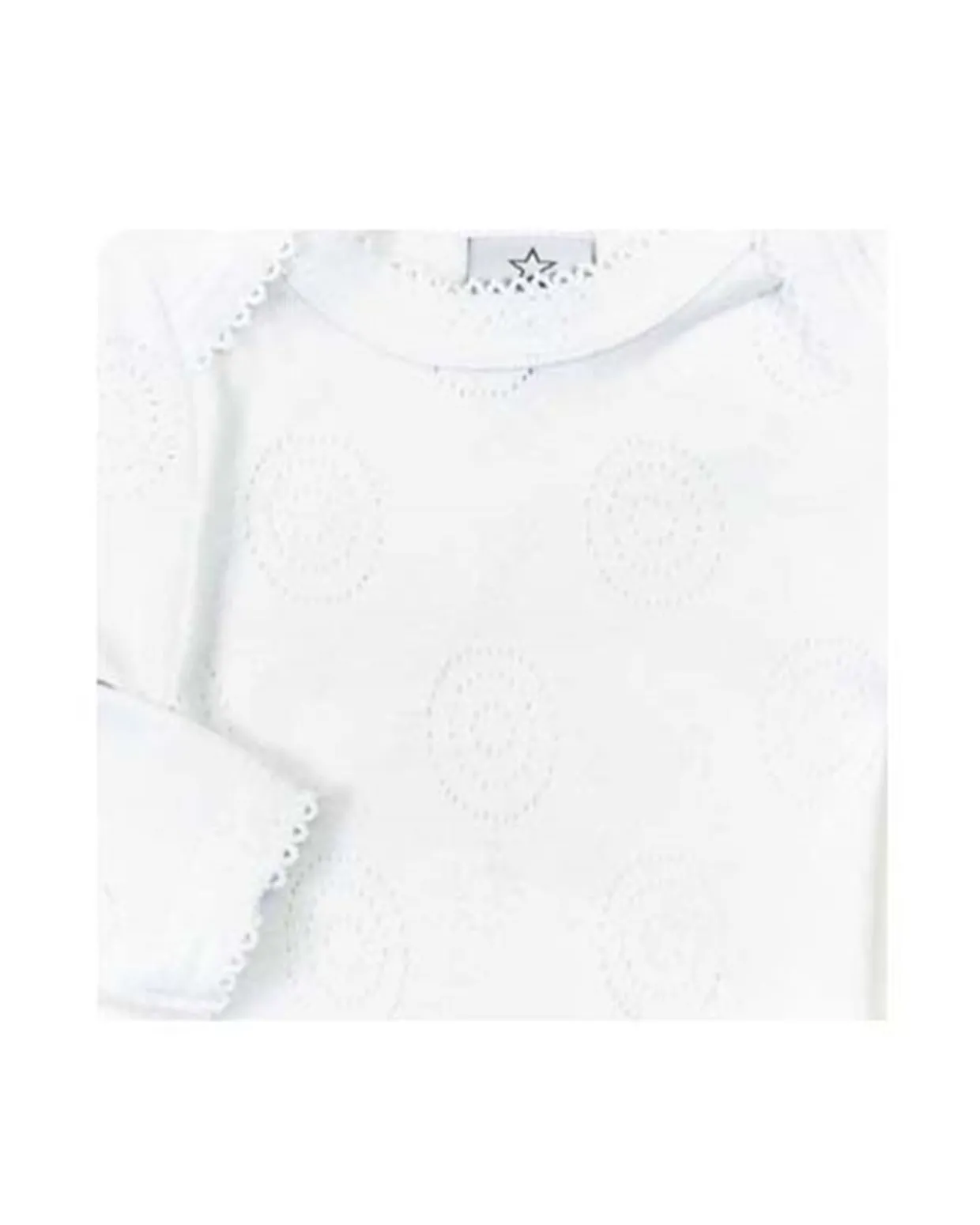 Body hulmønster, hvid