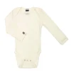 Body LS, off. white drop needle, merino uld
