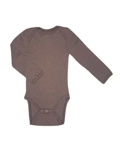 Body LS, rose brown drop needle, merino uld
