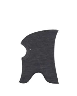 Elefanthue, tyk uld, mørke grå