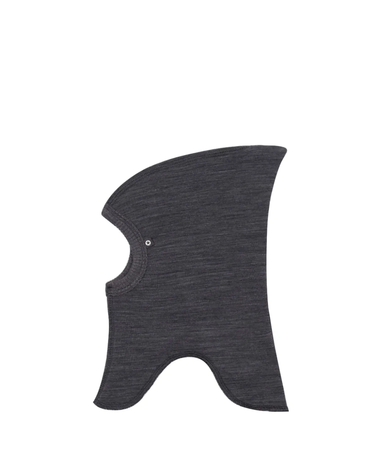 Elefanthue, tyk uld, mørke grå