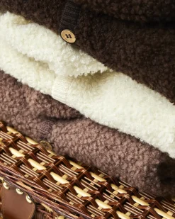 Jumpsuit bouclé merino uld, off white