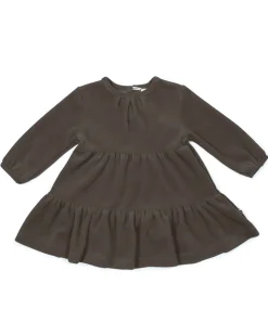 Kjole, velour, mulvarp