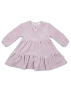 Kjole, velour, pudder