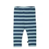 Leggings, stribet cloudy/ navy