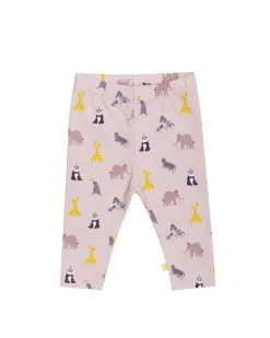 Leggings, zoo garden, rosa