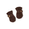 Luffer bouclé merino uld, brown