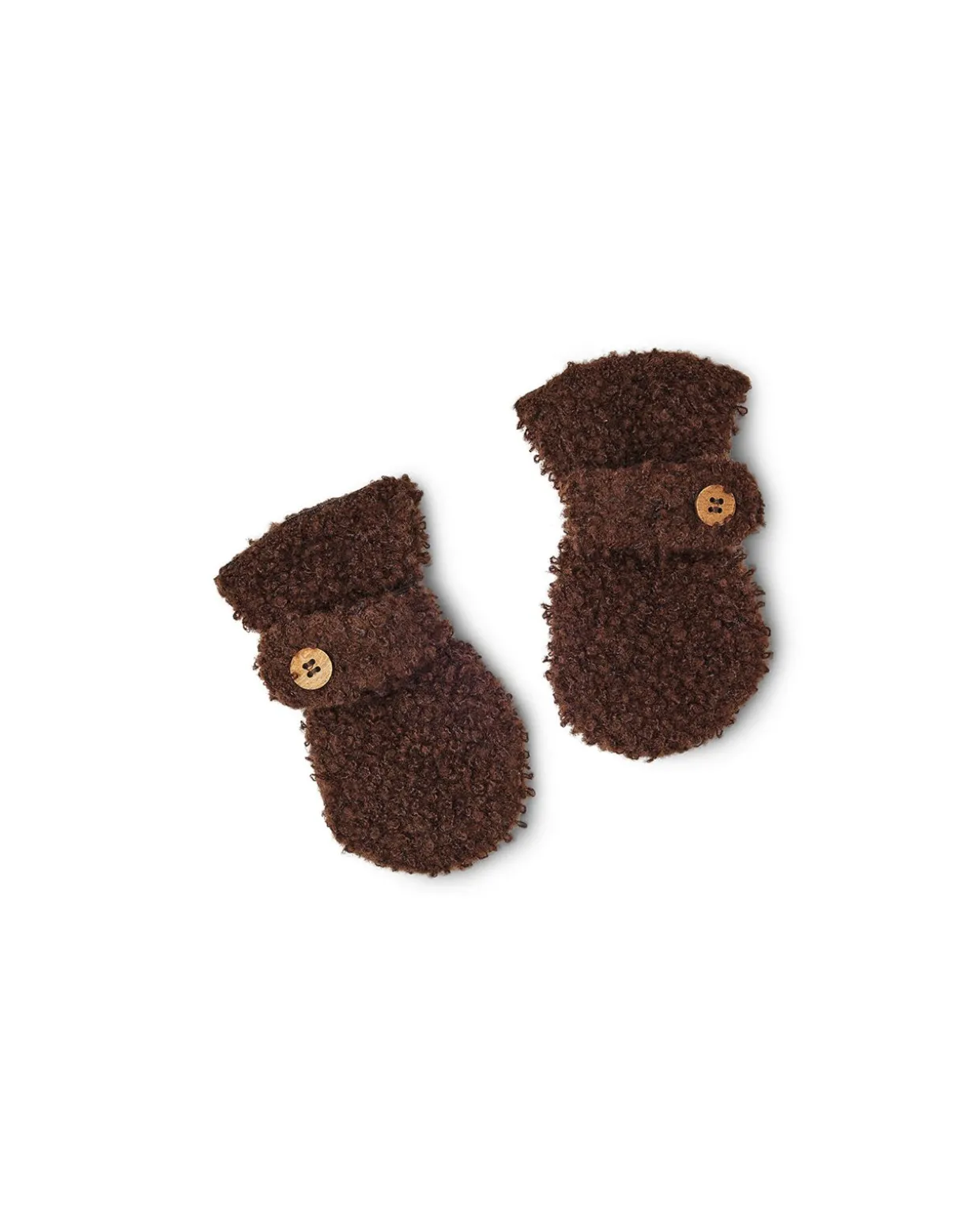 Luffer bouclé merino uld, brown