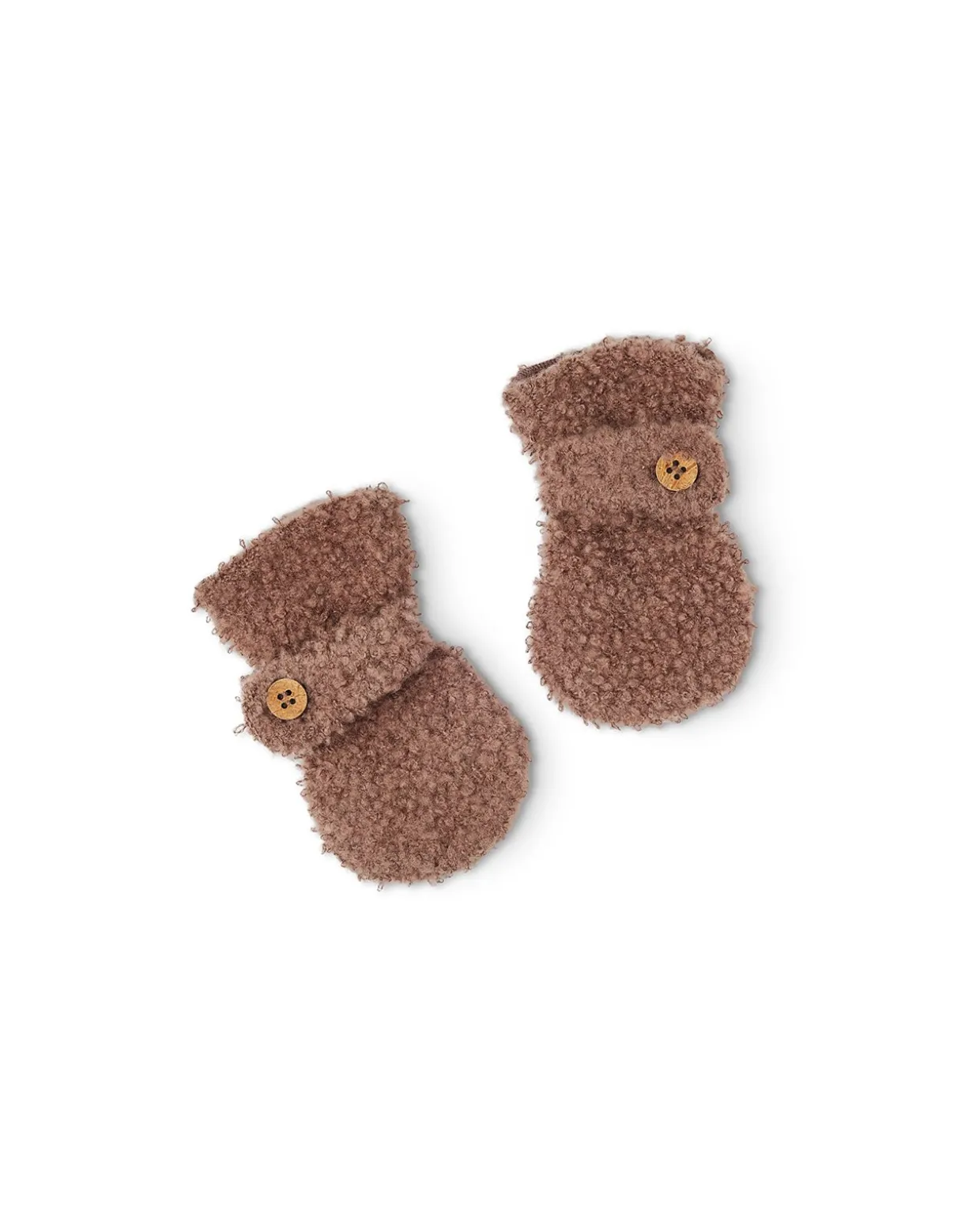 Luffer bouclé merino uld, rose brown