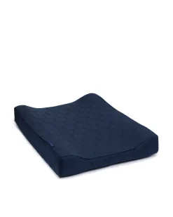 Puslepude, quiltet navy