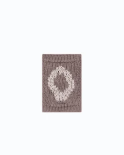 Strikket bogstav O, natur