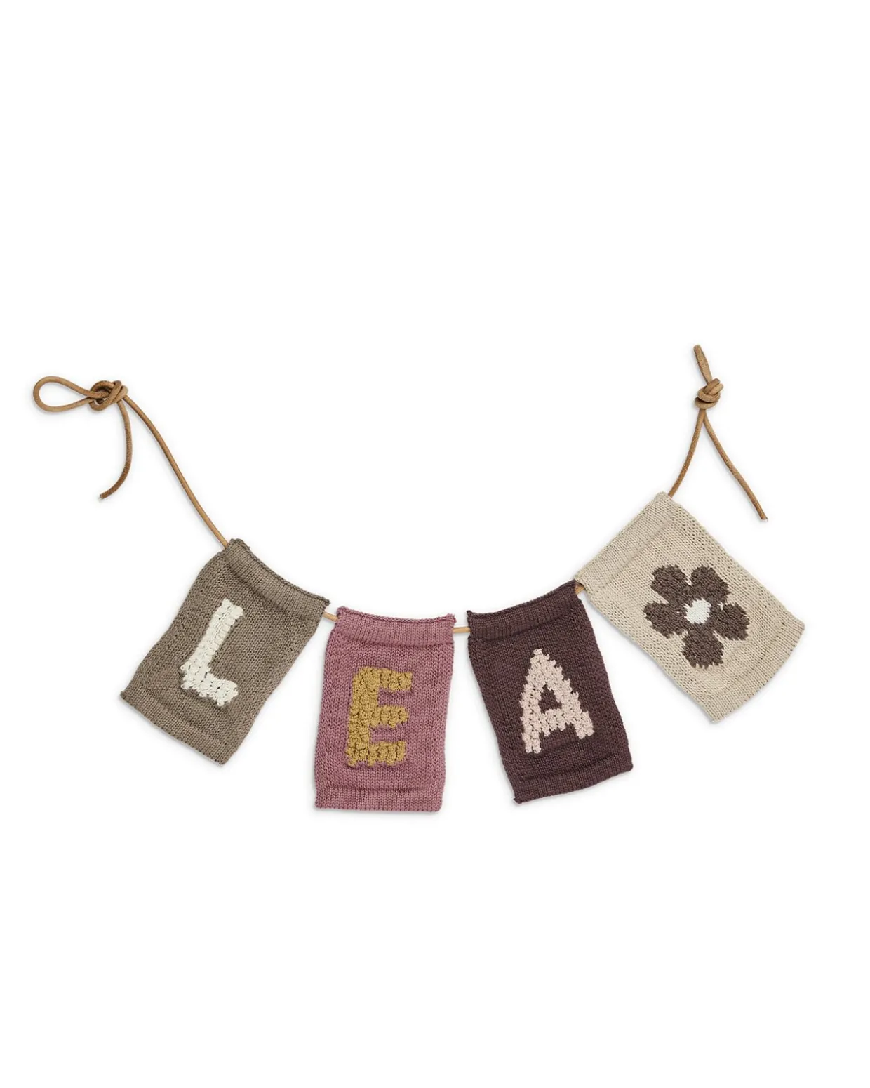 Strikket flag, blomst, natur