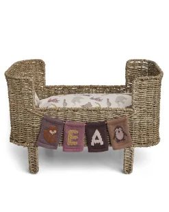 Strikket flag, pingvin, rosa