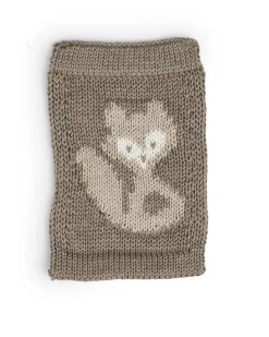 Strikket flag, ræv, natur