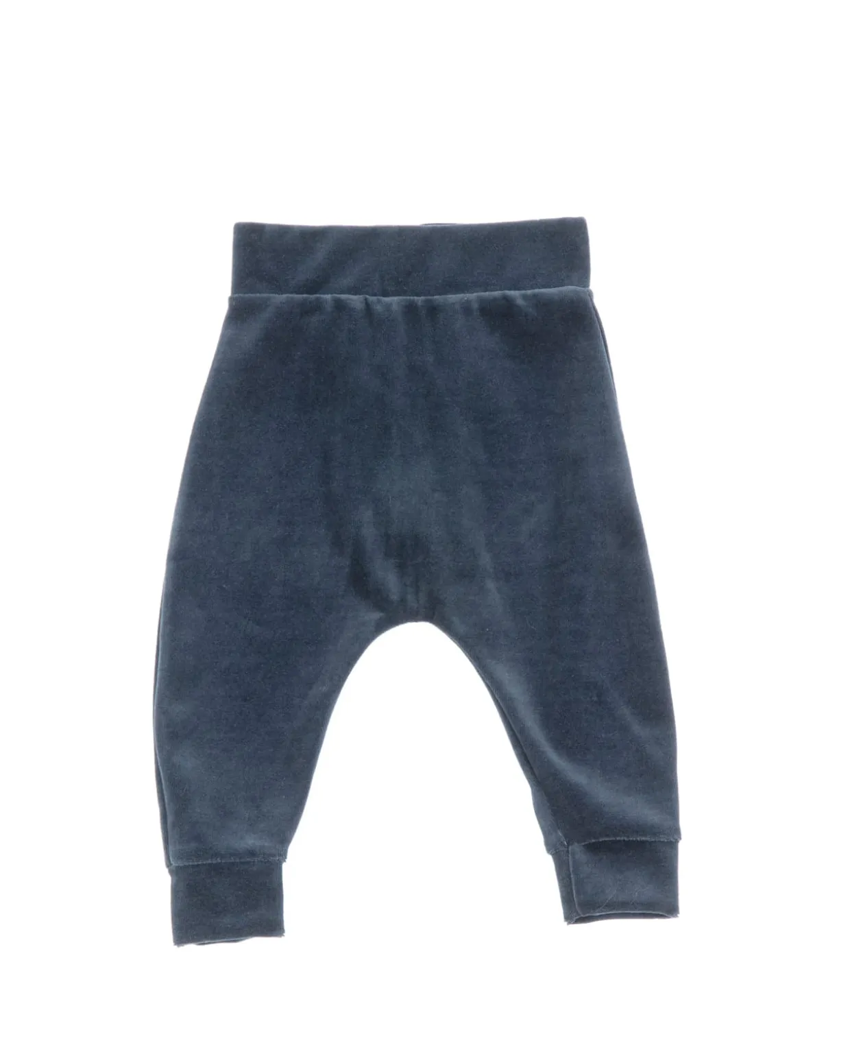 Velour bukser, navy